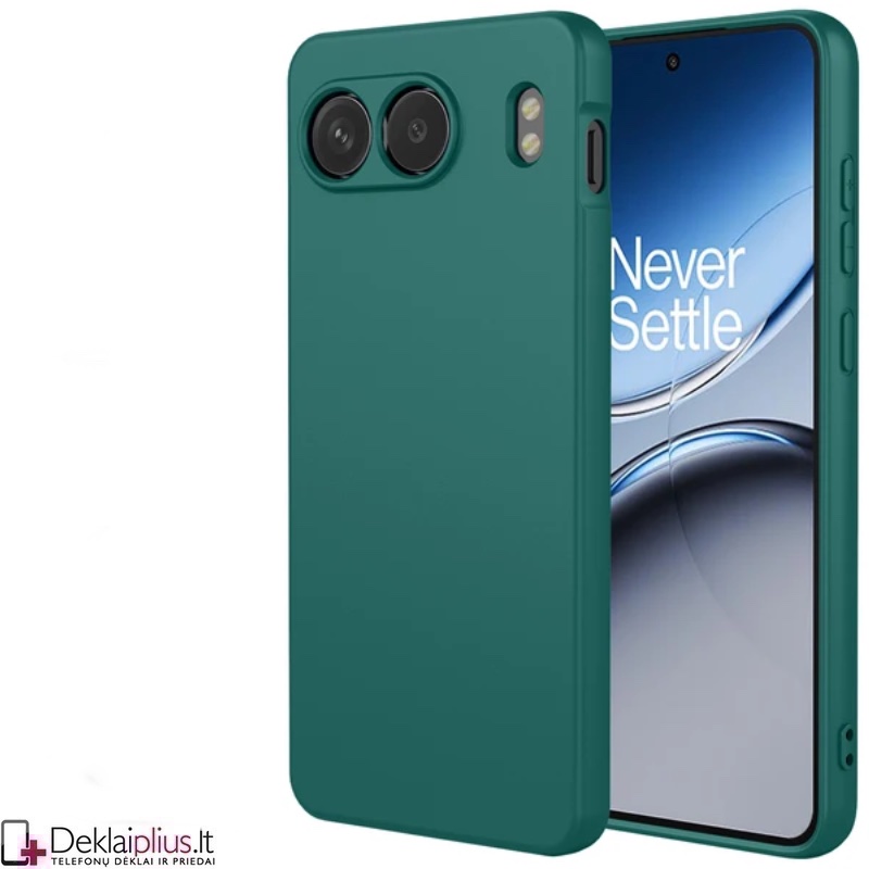 Liquid Air silikoninis žalias dėklas - su kameros apsauga (Oneplus Nord 4) Liquid Air silikoninis žalias dėklas - su kameros apsauga (Oneplus Nord 4)